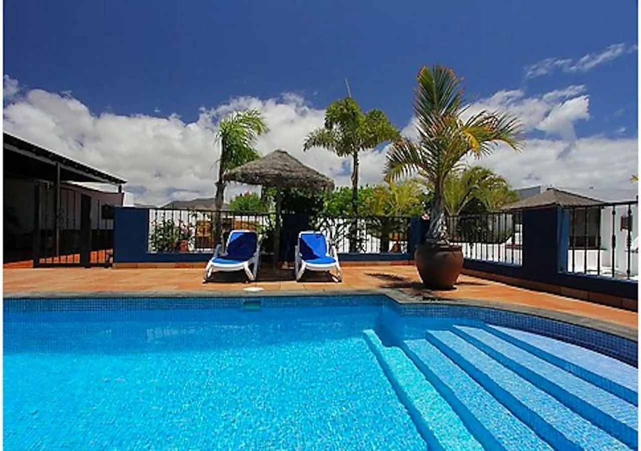 Villa CHAO private heated pool, garden, wifi, A/C Playa Blanca  Spagna